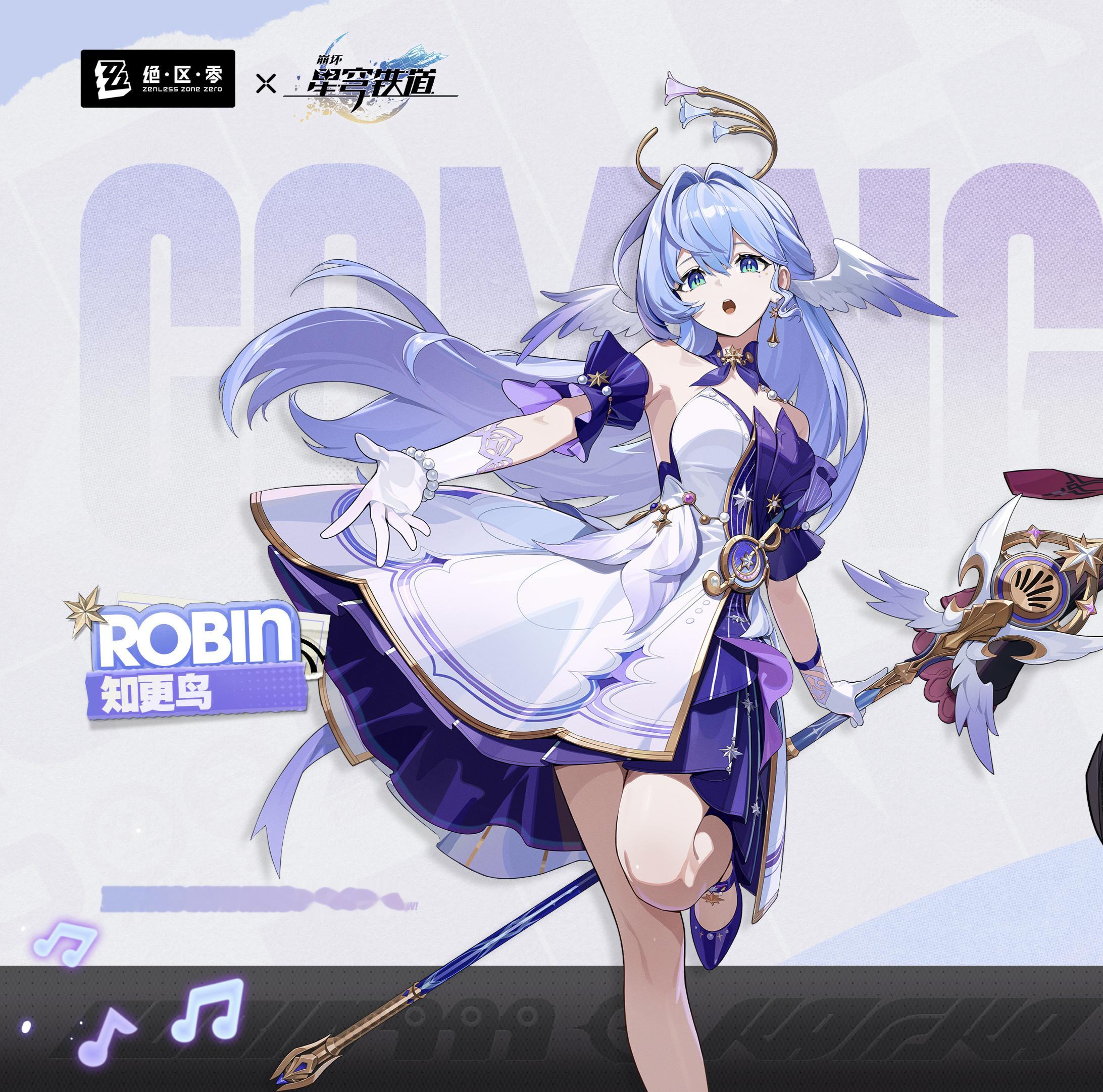 绝区零卡芙卡知更鸟好(｡•̀ᴗ-)好好美美牵手这两个立绘都美到心窝子里了~绝区零