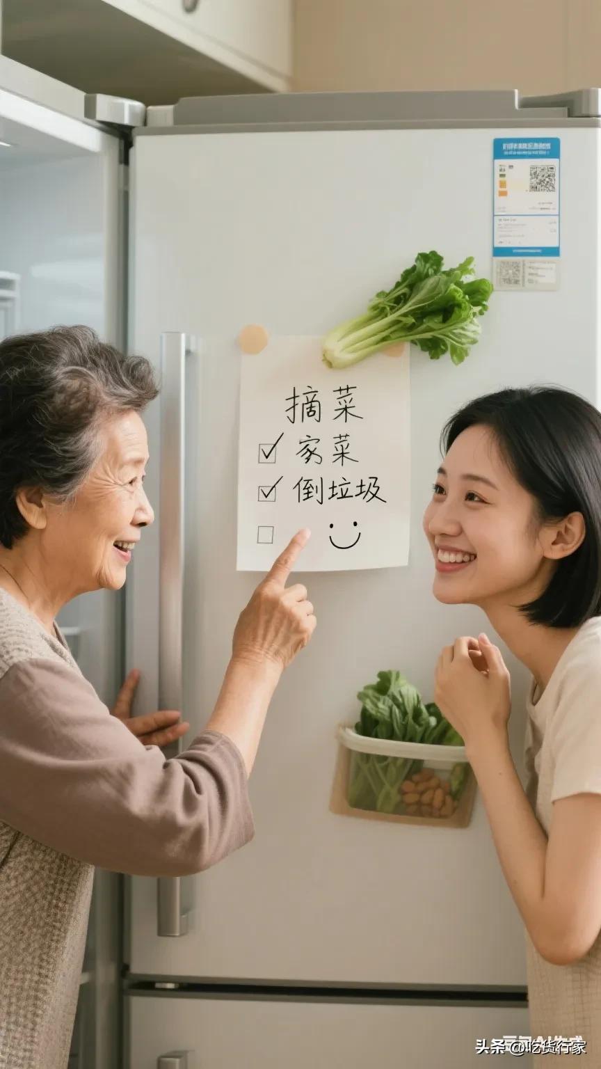 婆媳同住，家务谁多做谁少做，很容易悄悄积累小情绪。其实不用“比拼”付出，用几个小