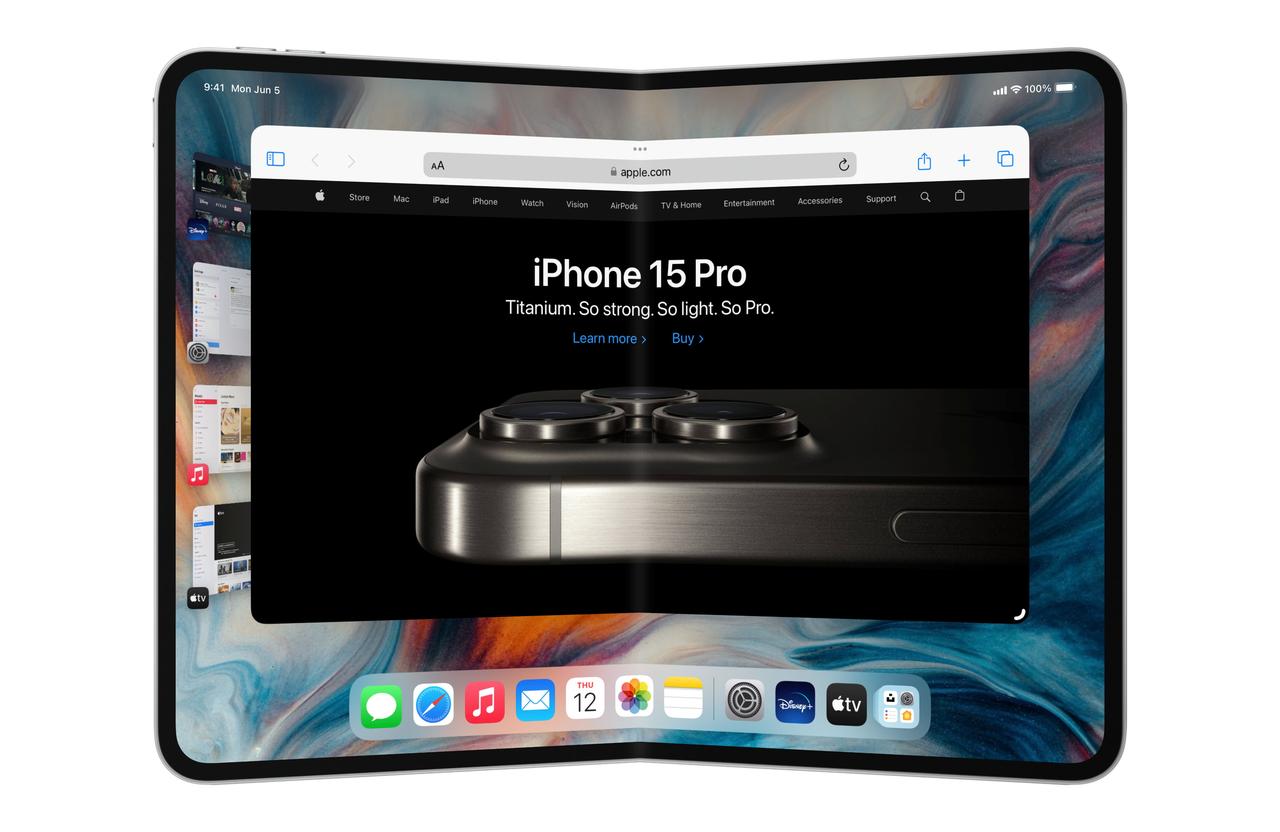 听说苹果正在悄默默研发可折叠iPad，那我理解是不是也可以叫做可折叠iPhone