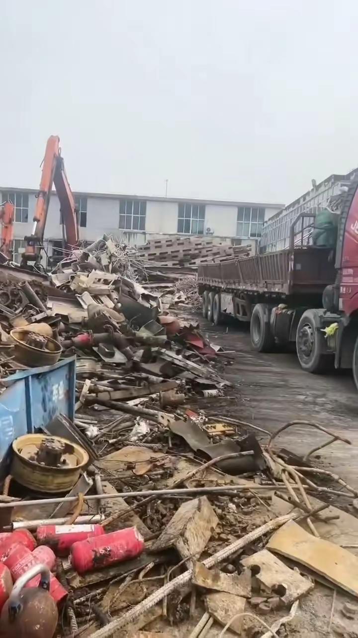 回收废铁废钢拆除