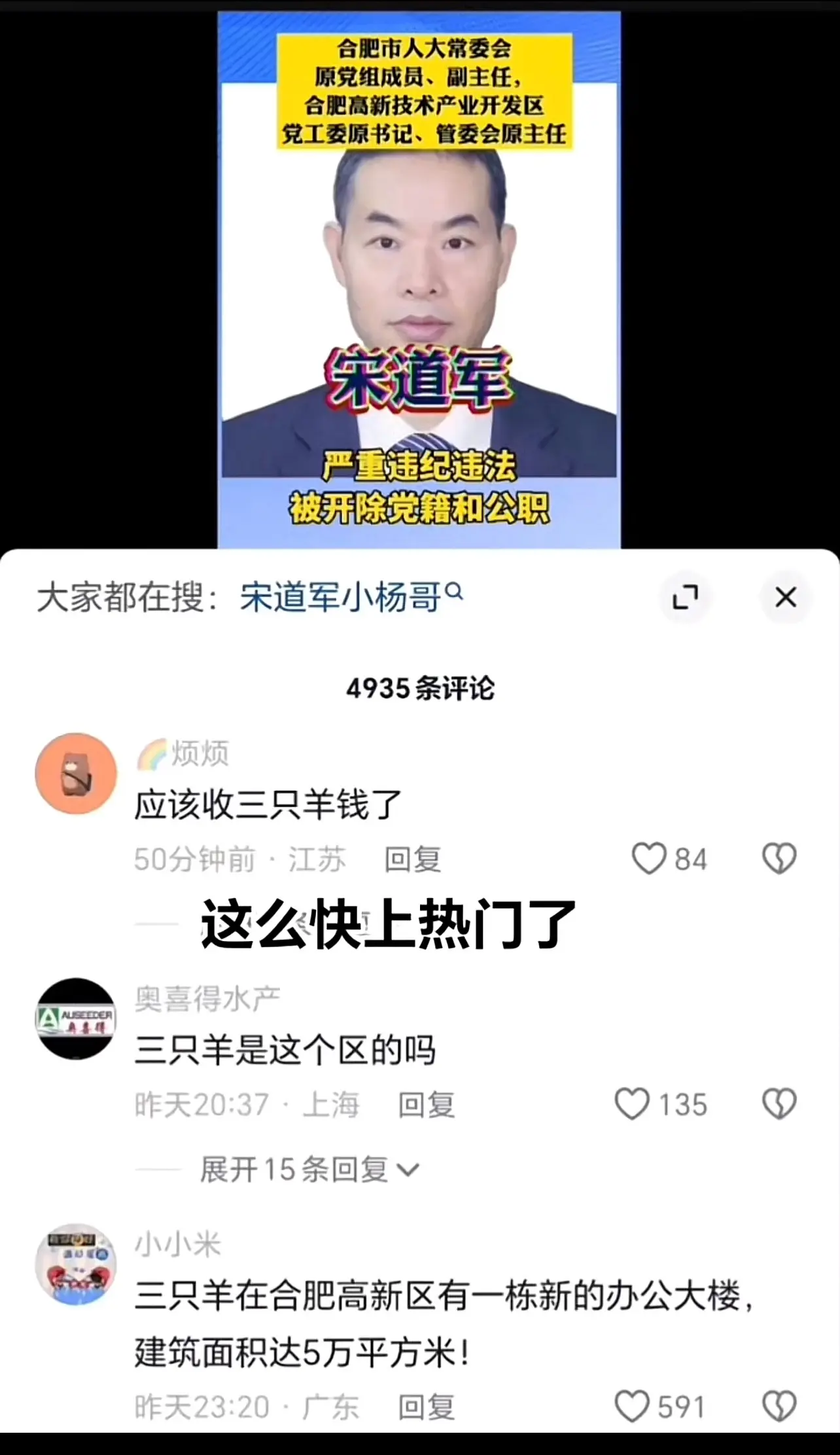 已经开始上热门了