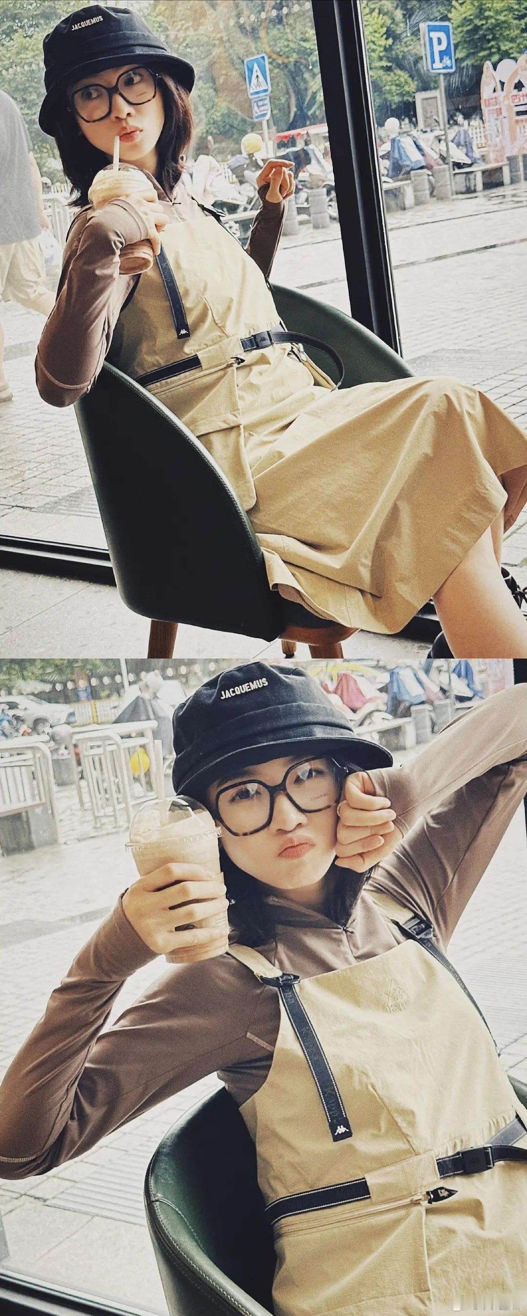 吴谨言新发的这张照片孕肚也太明显了吧 ​​​