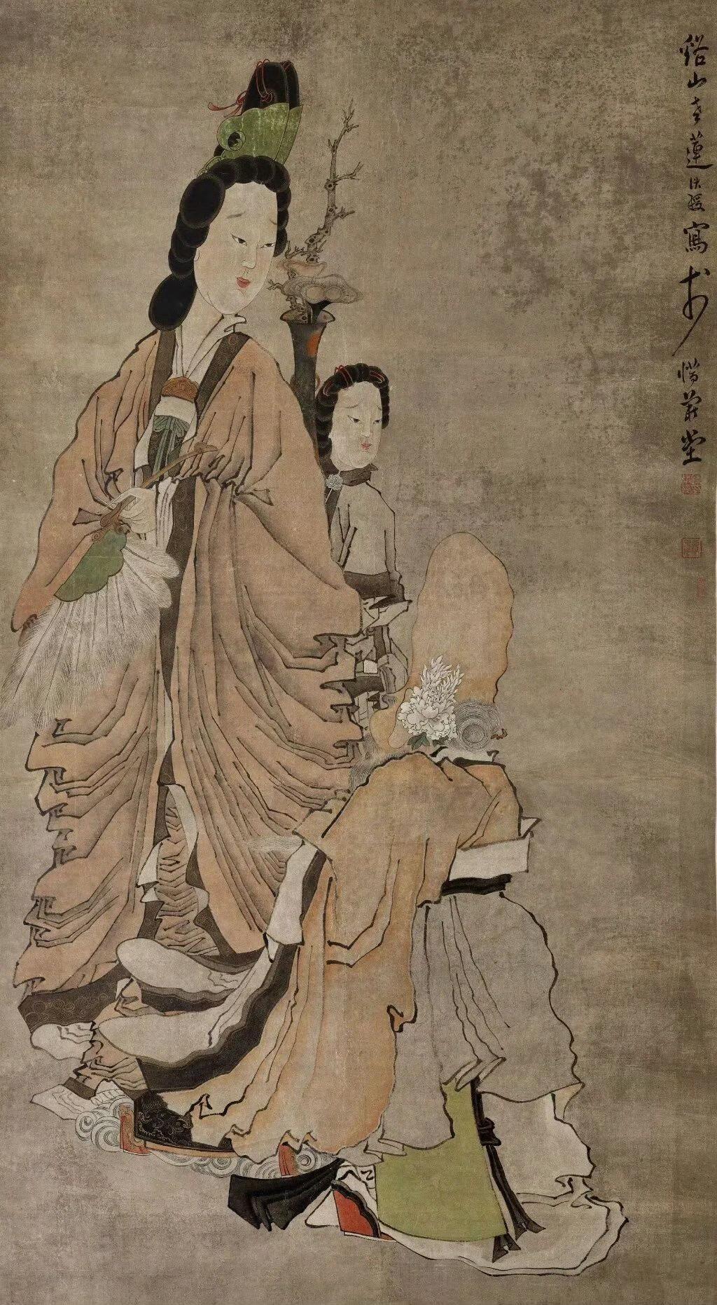 [玫瑰]冬至至后日初长，远在剑南思洛阳。——（唐）杜甫《至后》
[玫瑰]明 陈洪