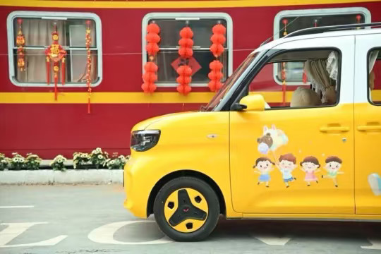 拉货摆摊🚗五菱之光EV