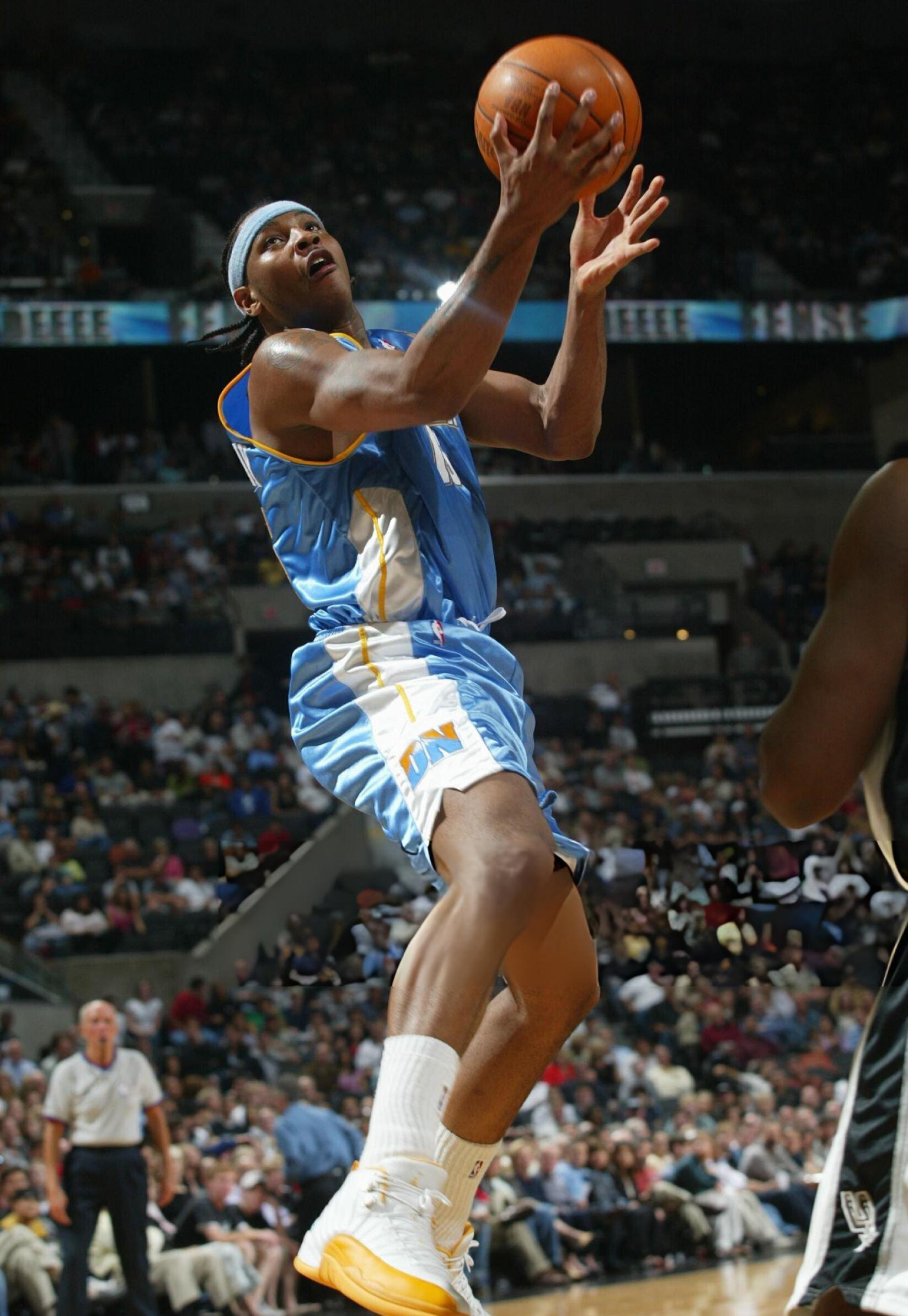 Carmelo Anthony卡梅隆安东尼丹佛掘金dps machine lab