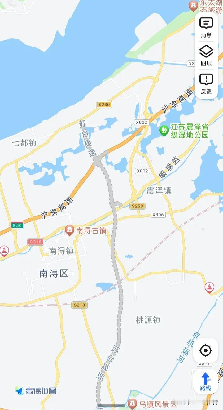 苏州南部即将新增一条通往浙江嘉兴、杭州方向的高速公路—苏台高速。这条高速起自苏州