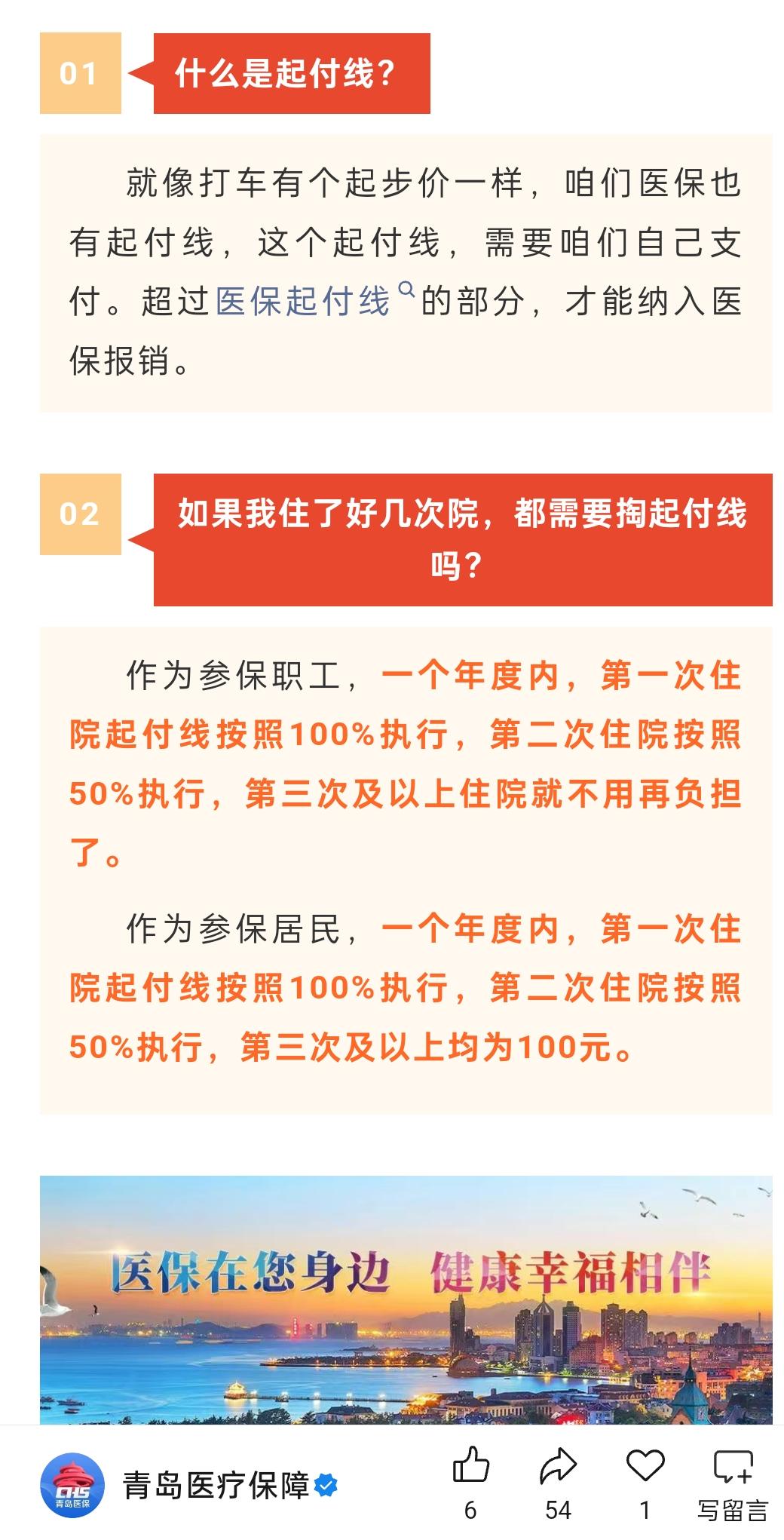 政策解读 | 什么是起付线？