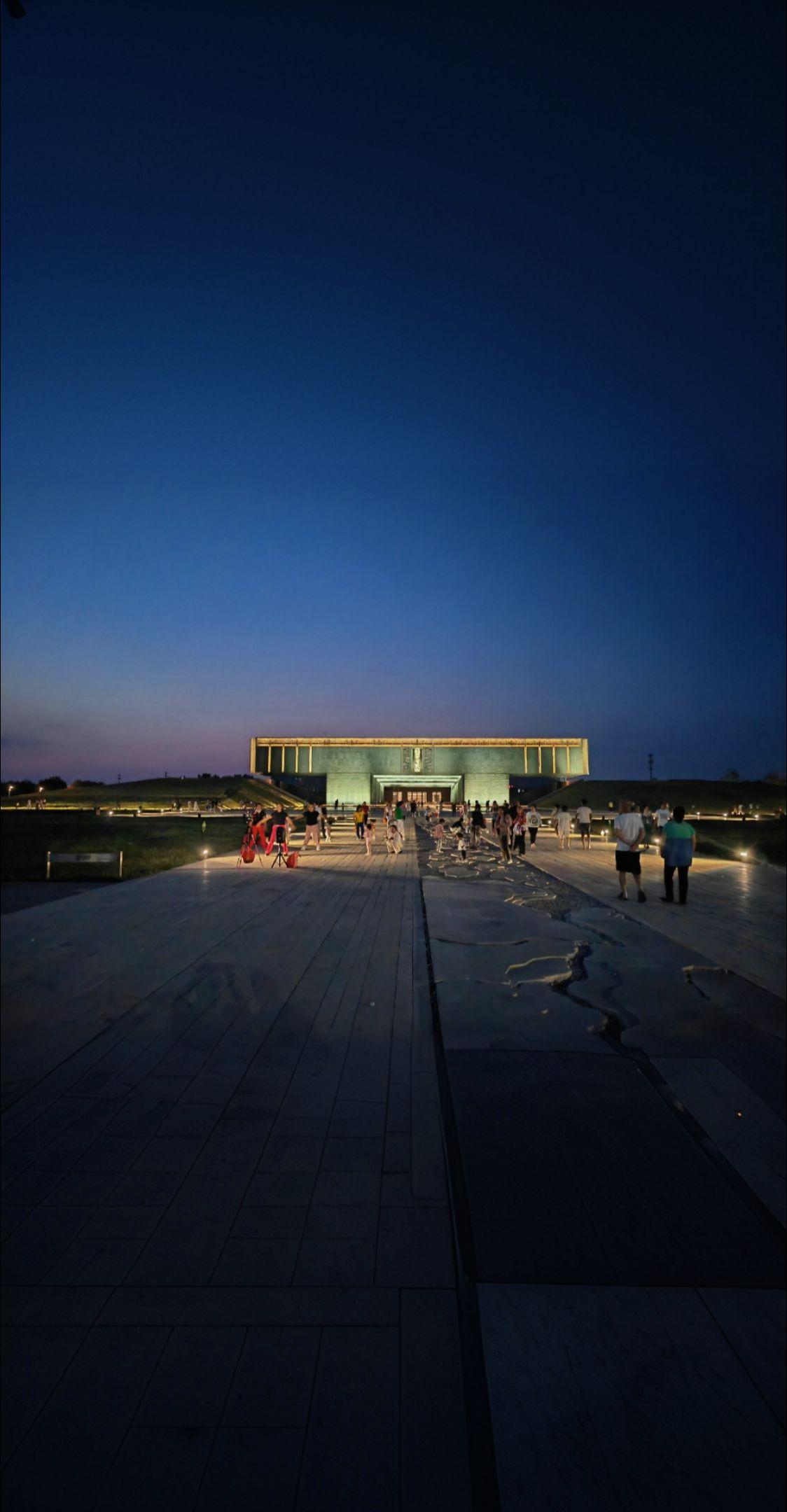 AI扩图 夏季夜晚