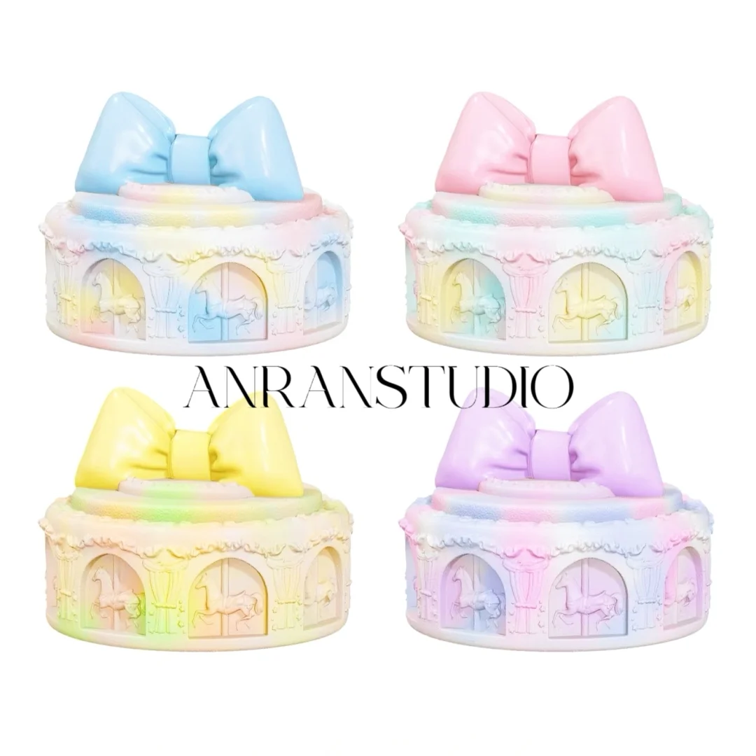 旋转木马收纳盒【硅胶模具】