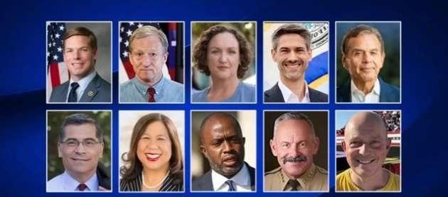 【州长选战十人混战民主党票源恐遭分裂】据《加州要务》报道，加州2026年州长选举