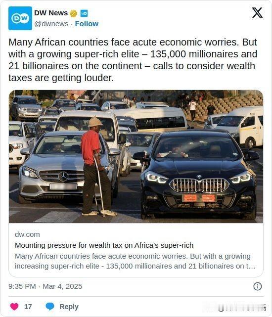 双语简讯：Many African countries face acute e