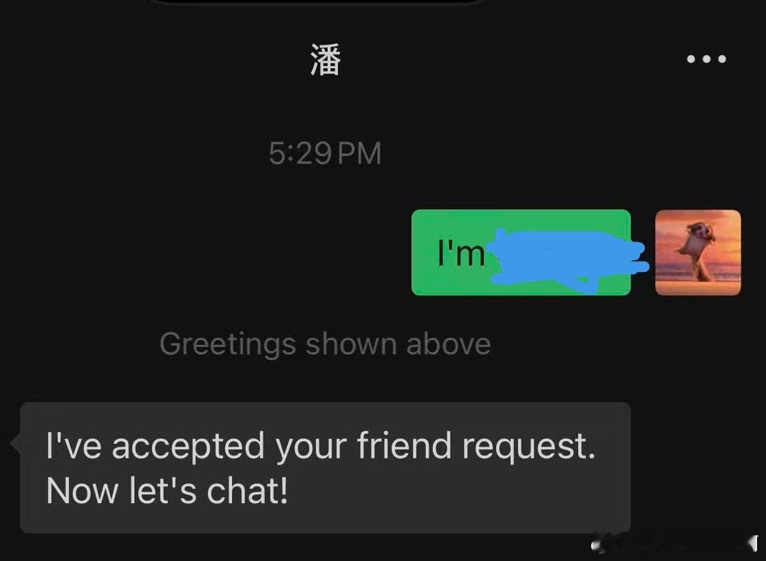 陈姐还懵懵登登加了一个男的微信，被我勒令删掉 ​​​
