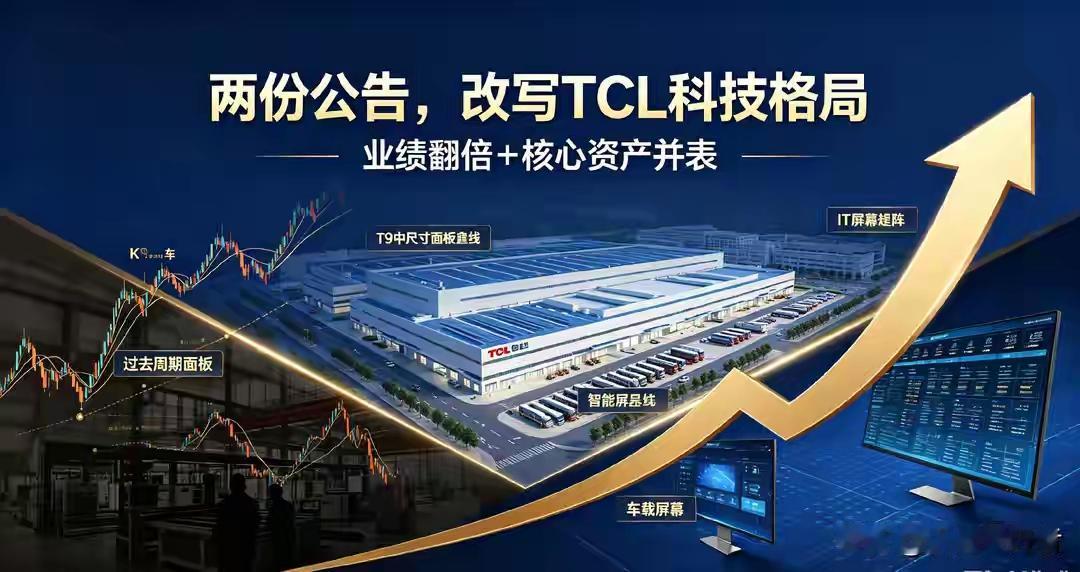 TCL净利翻倍了，还取消原定增资？自掏腰包搞收购，这波操作太狠了。原来计划的46