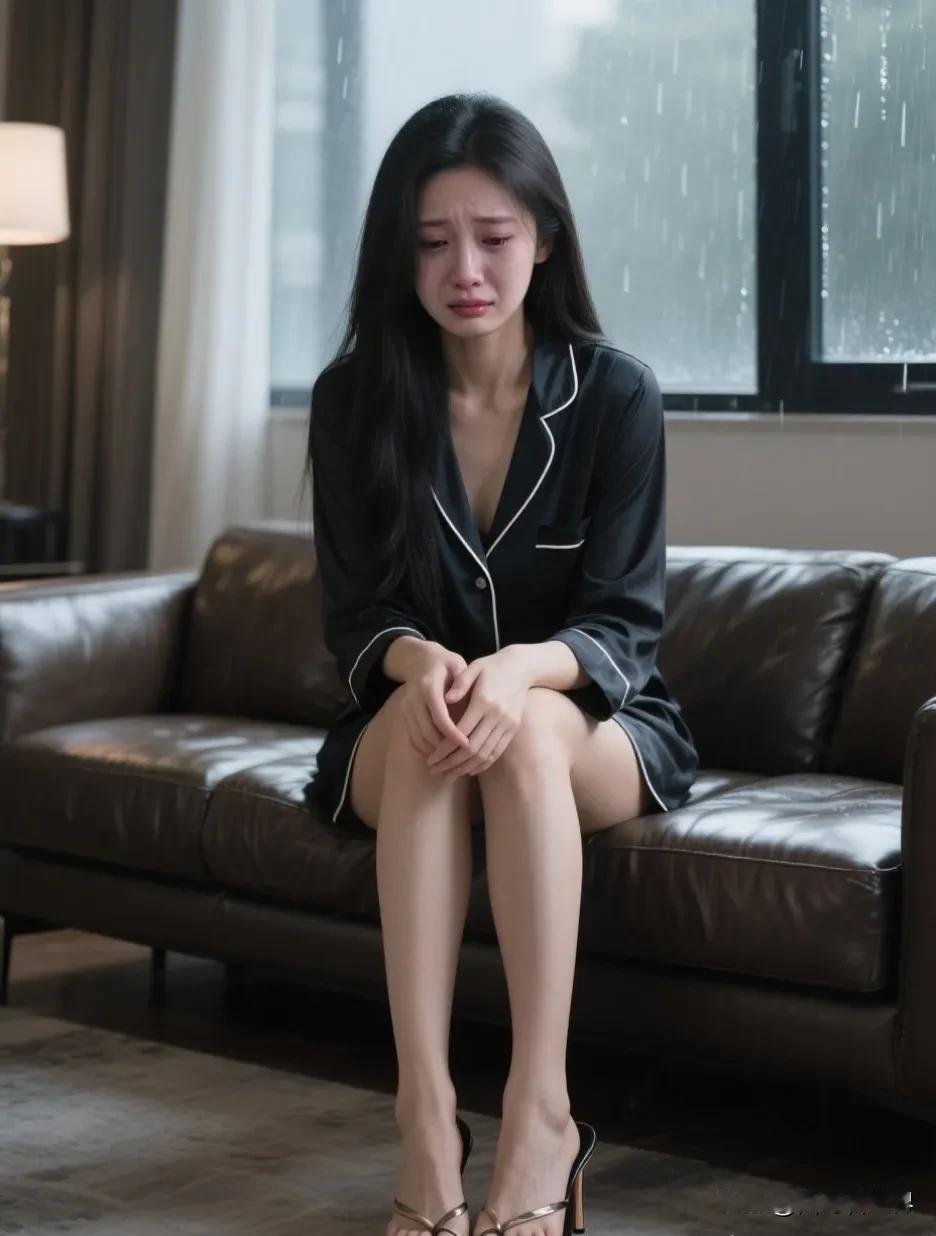 老婆又坐在沙发上哭泣了，又跟她吵架了，每次都是因为娘家人，婆家人，遇到这样的情况