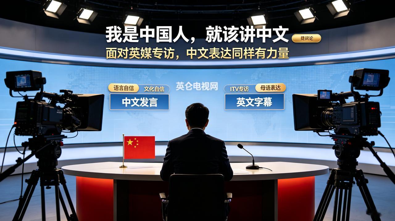 ITV专访全程中文，项立刚：我是中国人，就该讲中文！
项立刚这件事，值得点赞。英