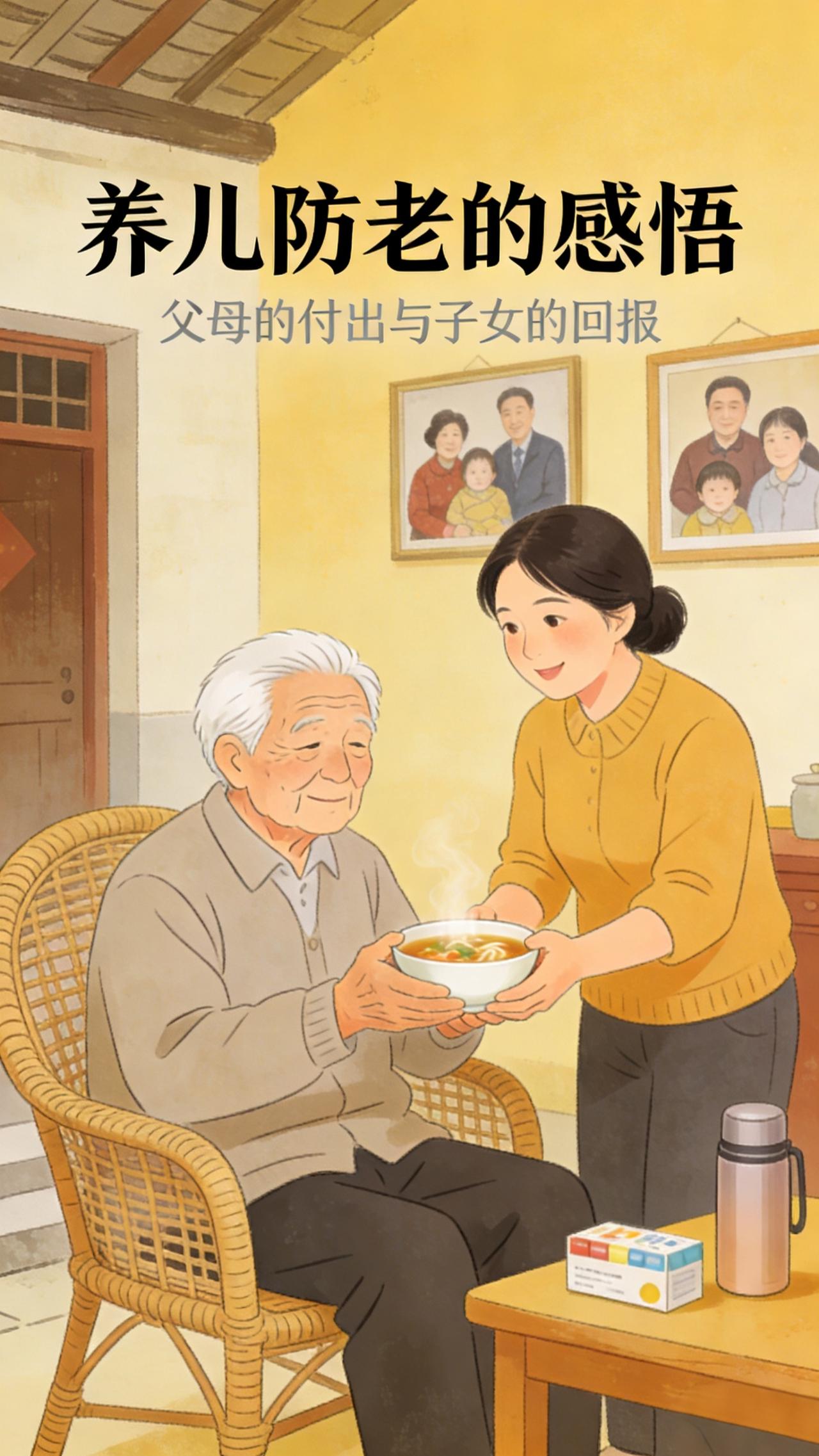 养儿防老，为何变成了失望？
“养儿防老”曾是许多家庭的传统观念，寄托着对子女的期