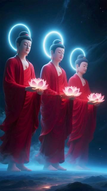 点赞顶礼月光菩萨，消除业障，增福禄，旺旺运气！🙏🙏🙏 ​​​