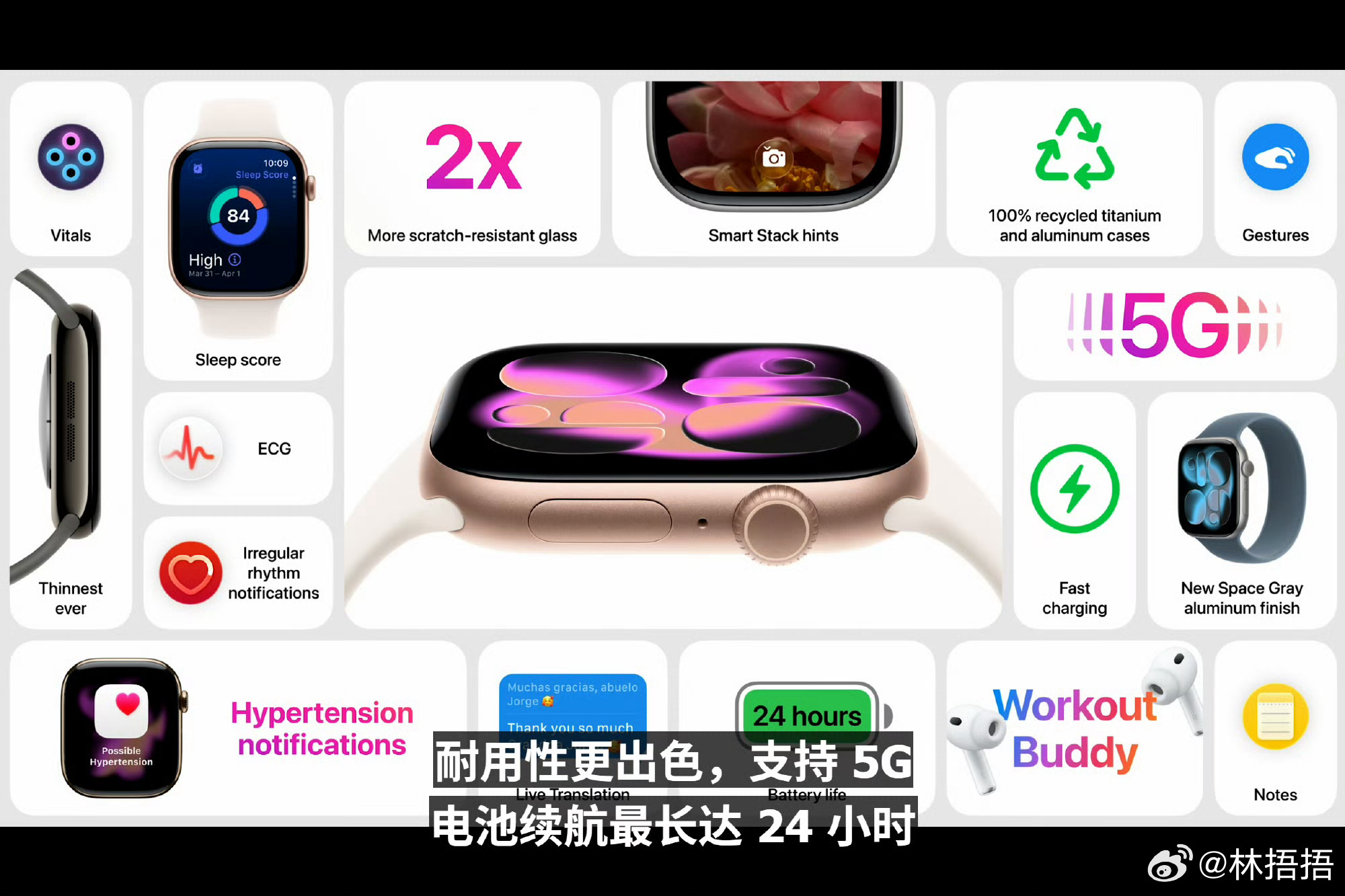 24小时算史诗级更新了，并且更薄了。 ​​​