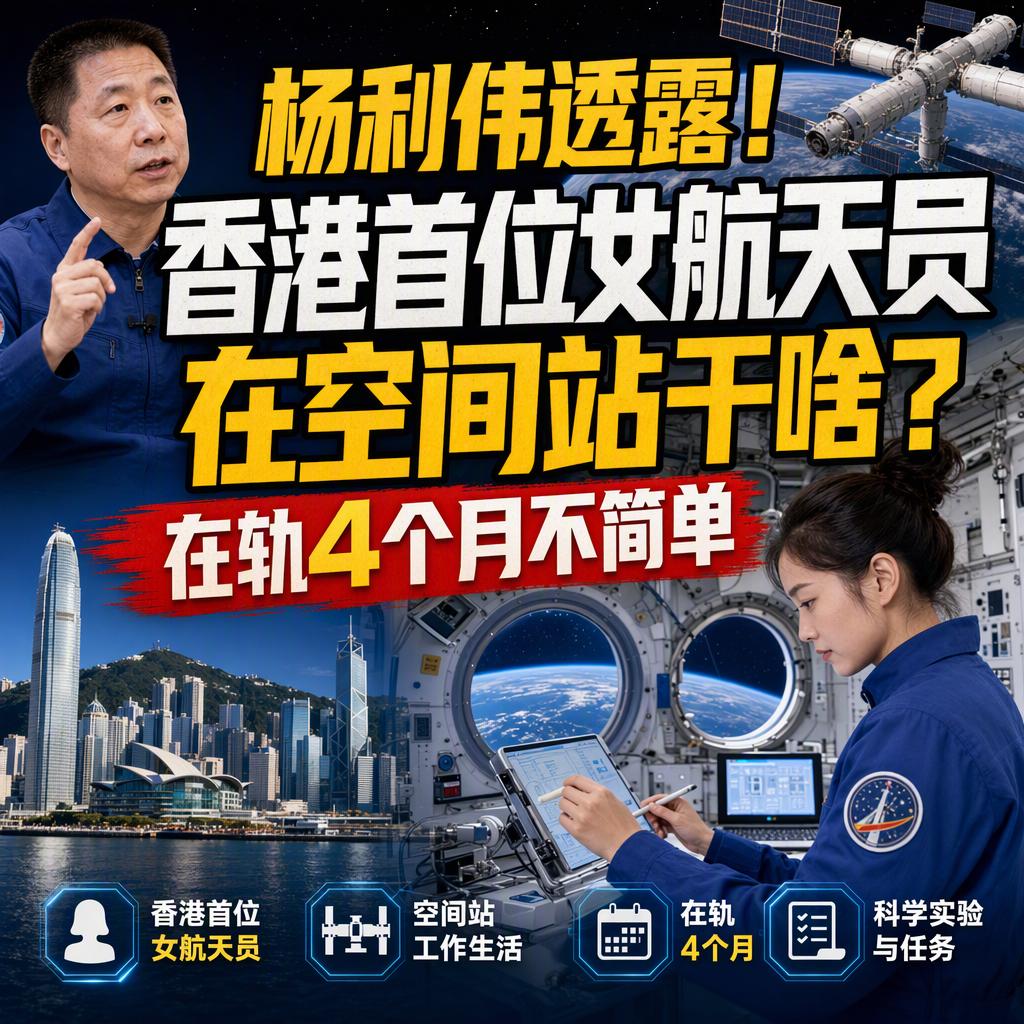 9月21日，中国载人航天工程立项34周年这天。
正在空间站执行任务的黎家盈，向地