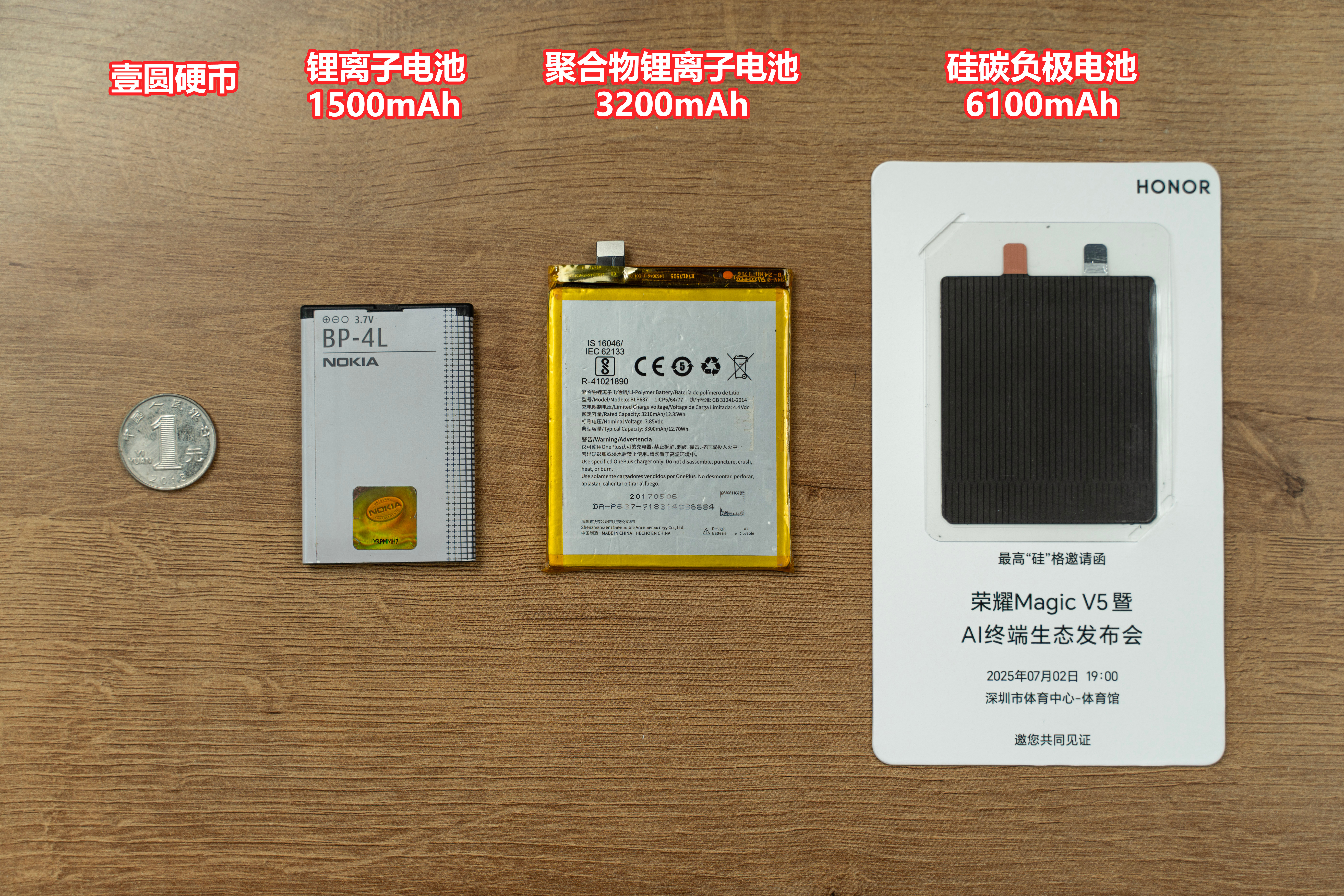 收到了荣耀Magic V5青海湖刀片电池的叠片电芯，这一次在硅碳负极电池中，荣耀