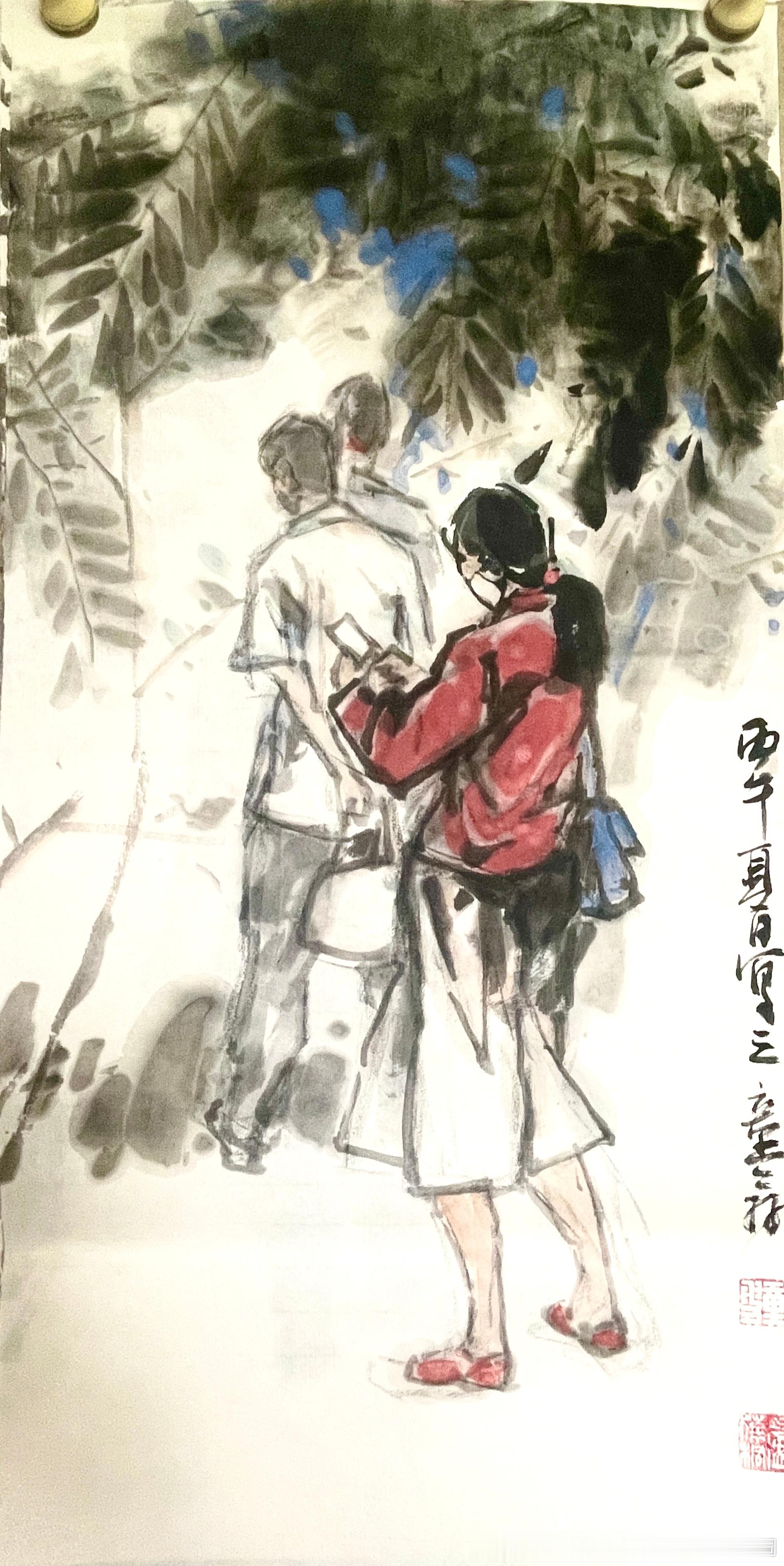 卢氏水墨  夏日 