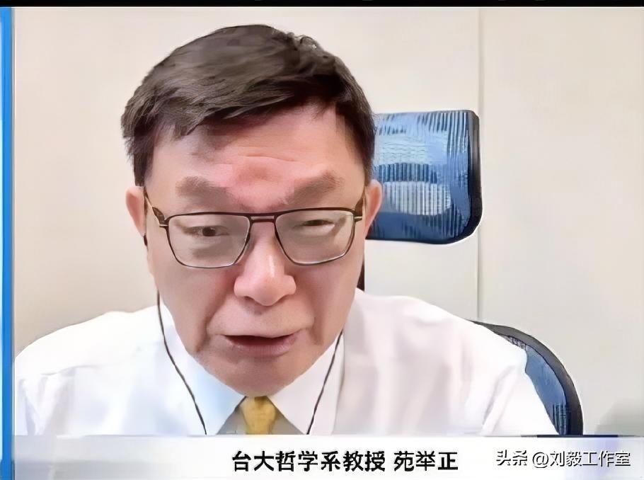 苑举正: 幸亏我是红的，看看岛内的这种乌烟瘴气，看看蓝营的勾心斗角，灭亡的前兆！