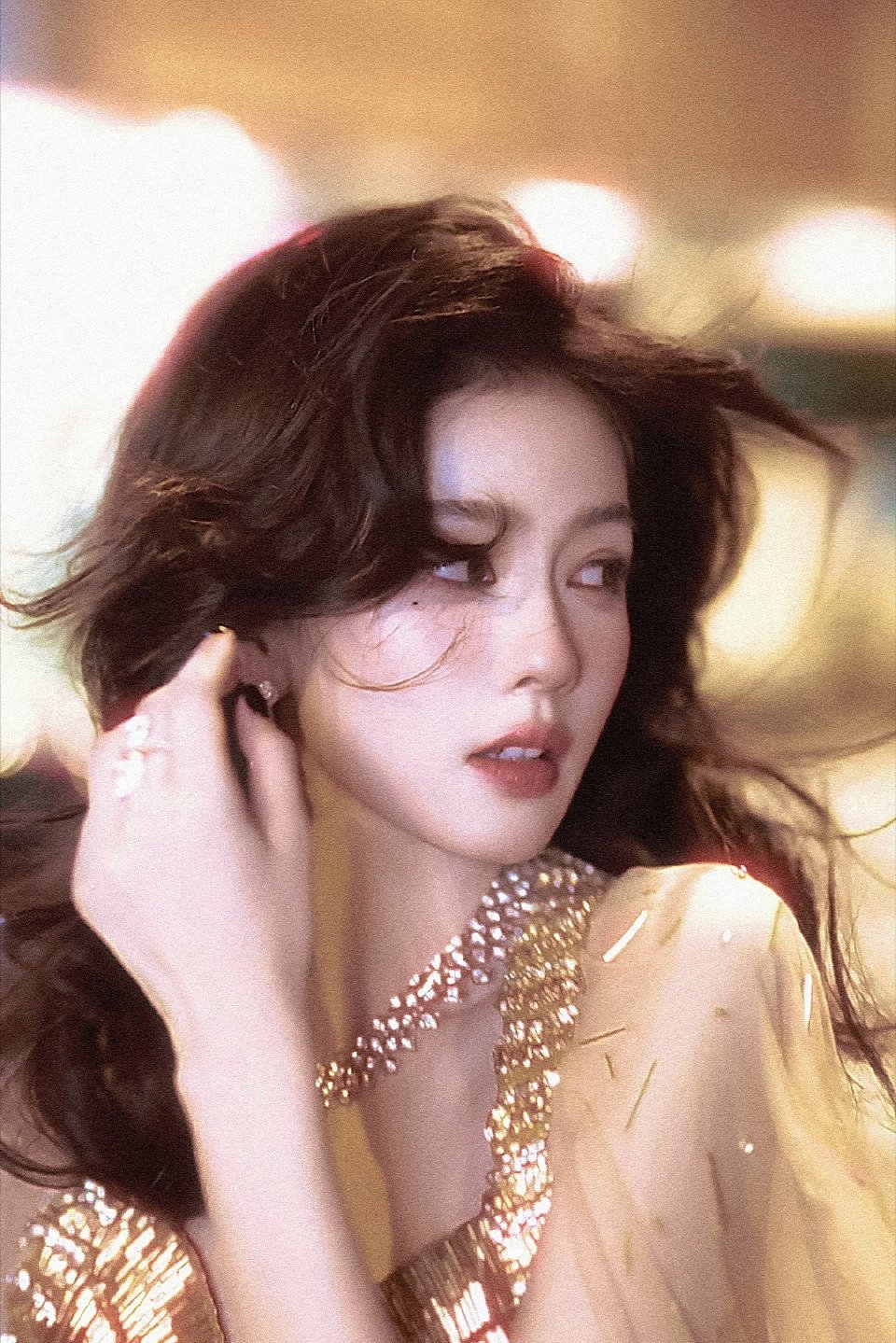 白鹿 女神你美成这样还有什么烦心事儿吗🤲🏻 