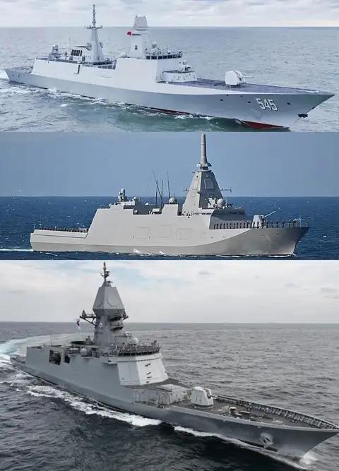 中、日、韩三款最新护卫舰的对比

🔺基础信息
[1]中国054B:
舰长148