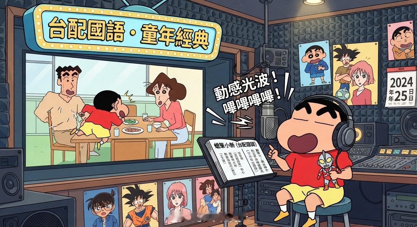 蜡笔小新 蜡笔小新台配国语2026  台配国语录制 更新7集 ​​​看的人多 陆