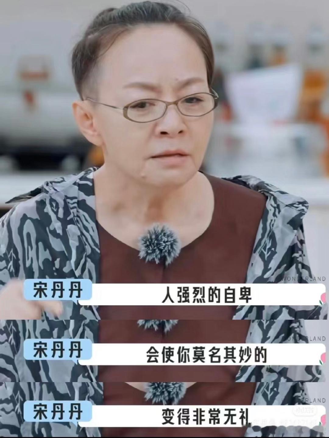 看《再见爱人》，回想到宋丹丹老师这句话可以说是非常贴切了[并不简单] ​​​