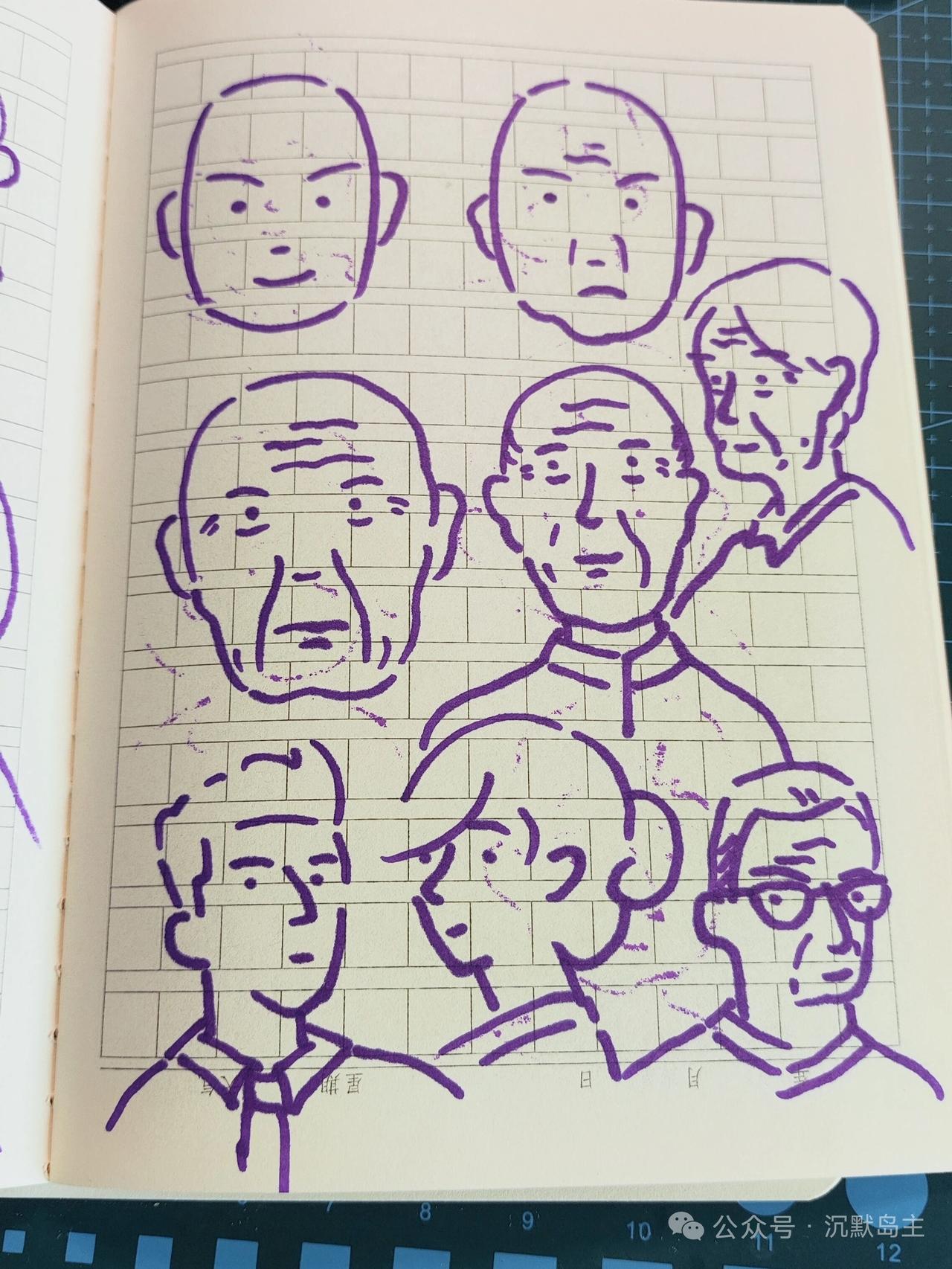 新手学画画最大的误区，追求完美

我这个头画的不圆，
跟书上的不一样，
跟老师的