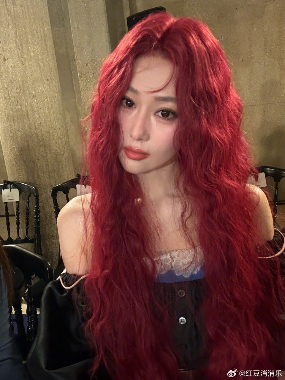 张馨予红发高定造型张馨予红发高定造型！！美神降临～ 