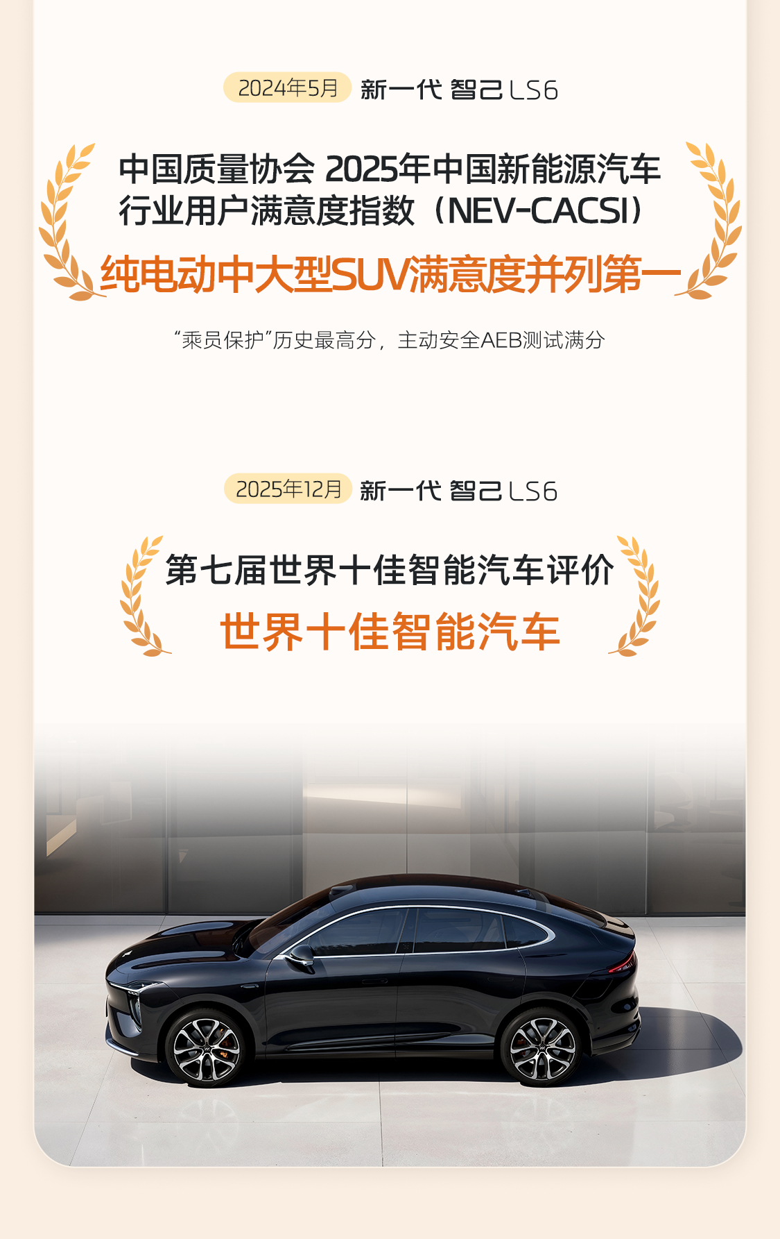 智己LS6已经10万台了非常优异的成绩俺也有幸成为1/100000