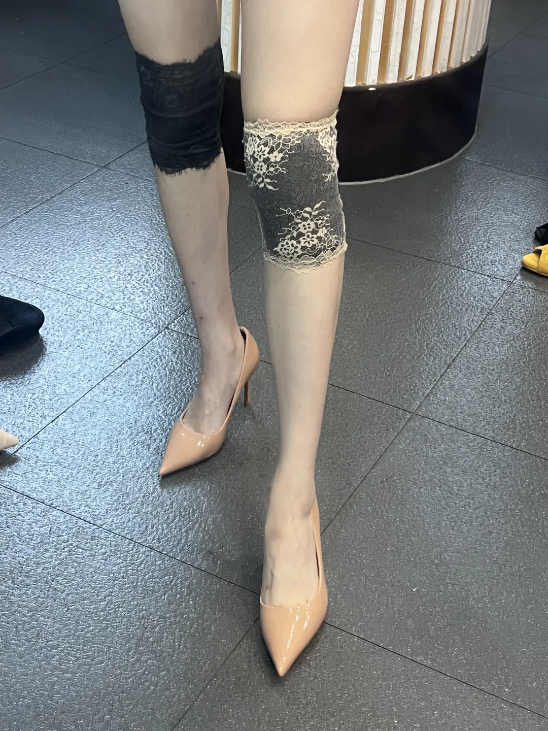 舞蹈护膝美出新高度～超贴腿！heels人必冲