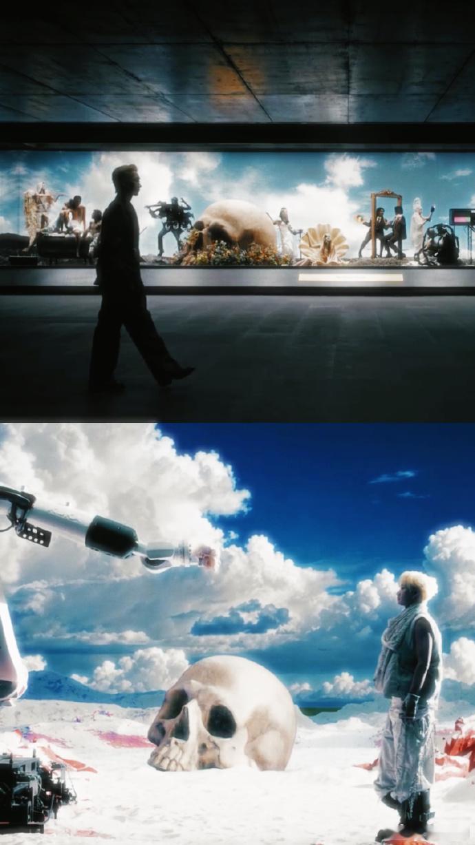 汪苏泷深奥问题MV预告风格真的太颠覆了，褪去以往的曲风画面，用荒芜天地和奇幻意象