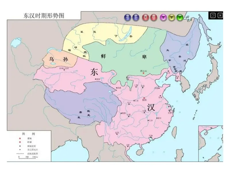 东汉时期君主档案录。注:画像来源于鄭倦 绘制 档案录