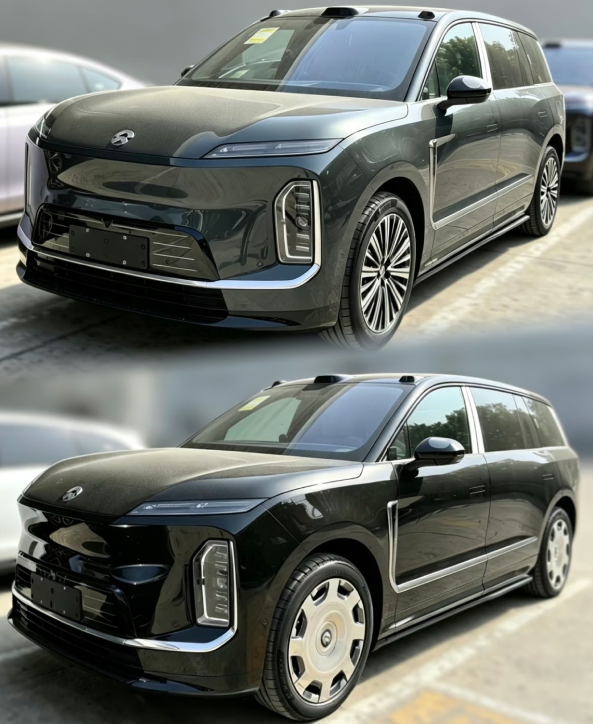 除了工信部证件照，目前蔚来ES9最高清的照片来了，车头很挺拔垂直，比ES8好看多