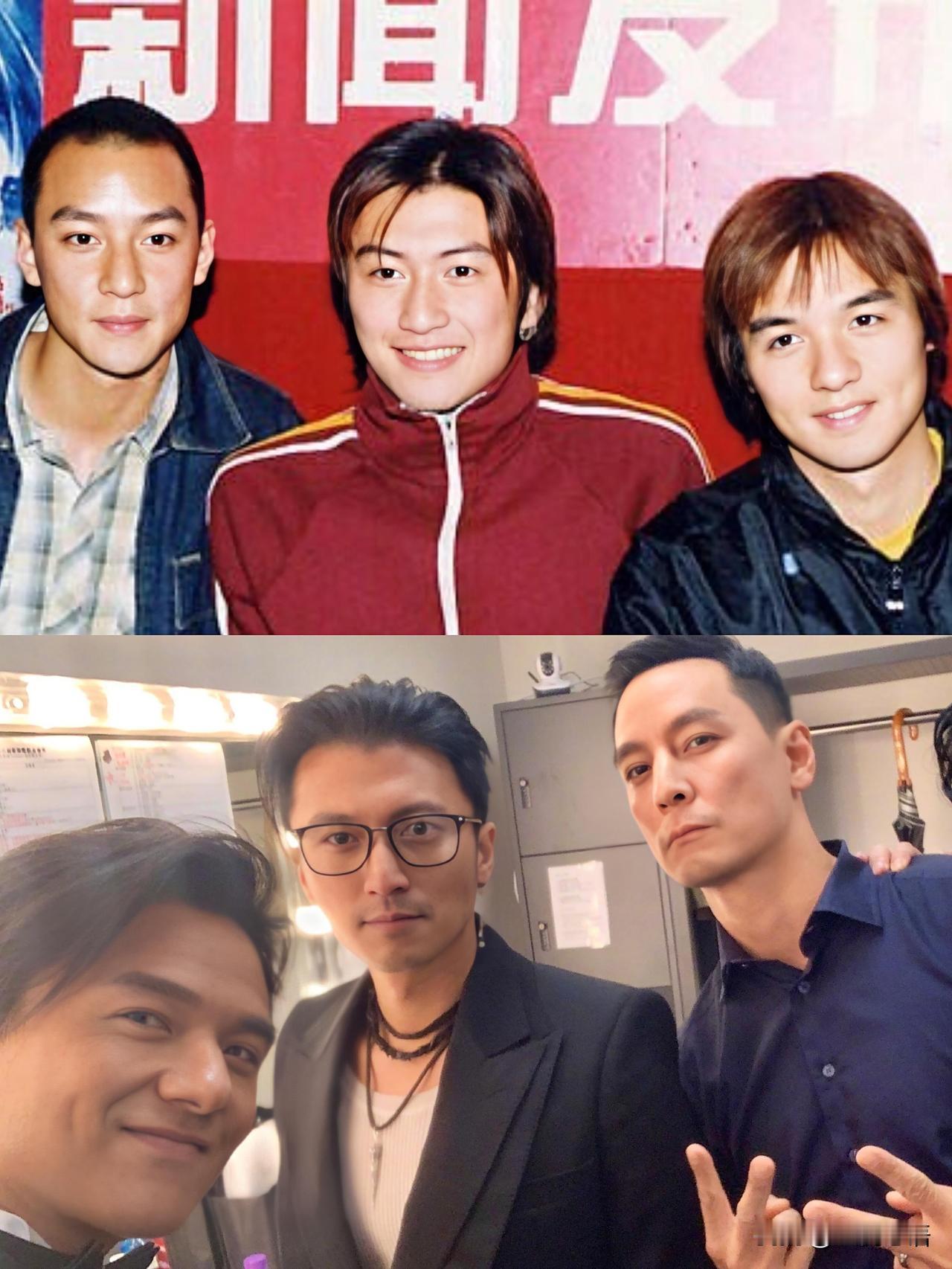 港圈“铁三角”20年友谊，太好嗑了！
谁懂啊！吴彦祖、冯德伦、谢霆锋的友情，居然