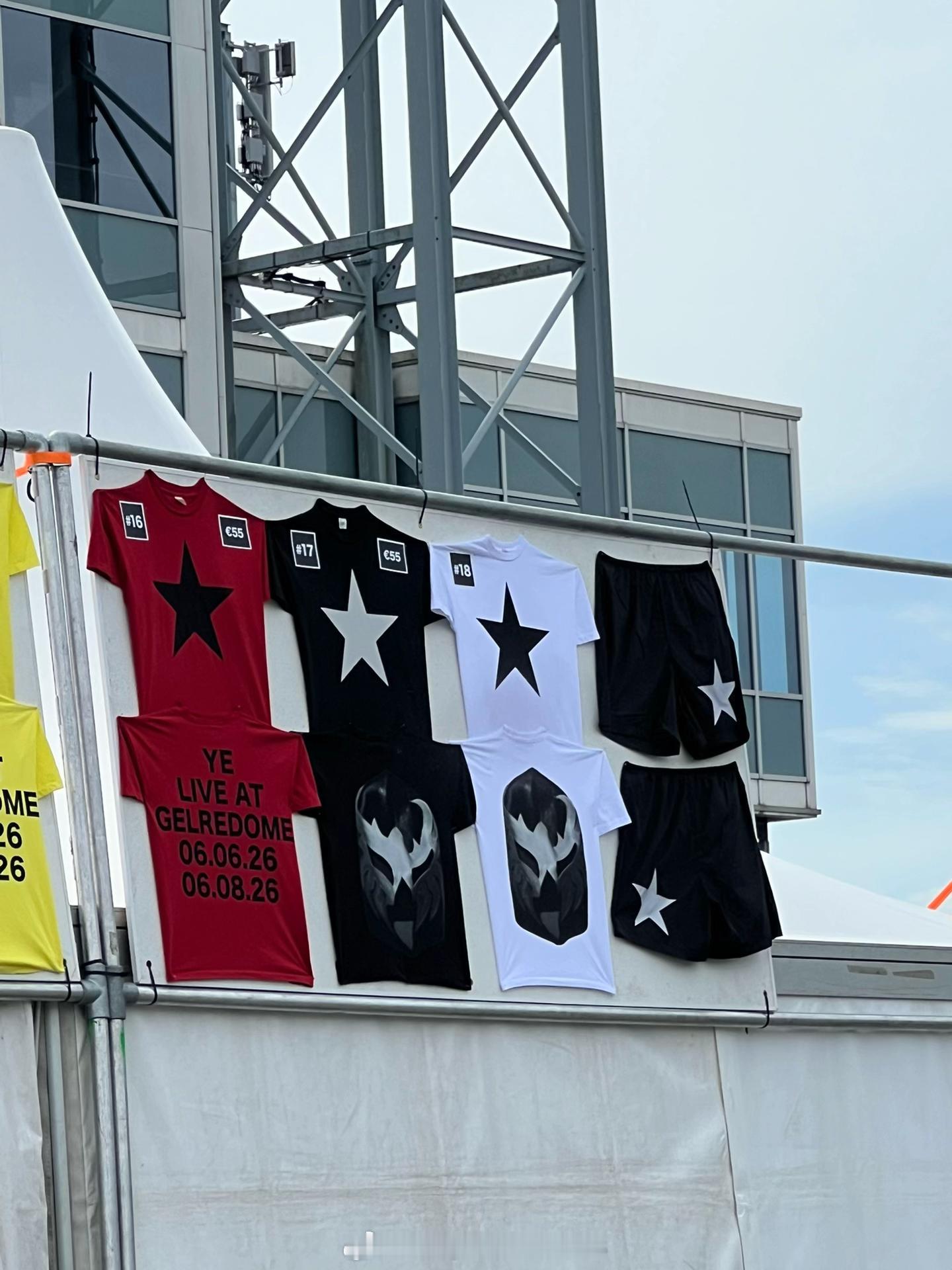Ye荷兰演唱会周边“FUCK BIPOLAR”他将在当地时间6.6和6.8号举行