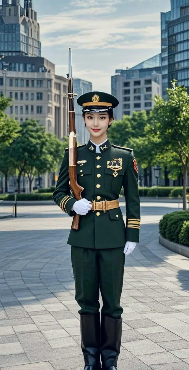 AI持枪英姿