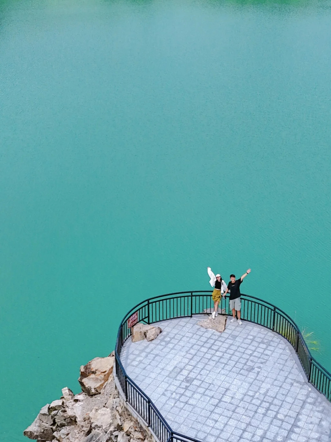 不是九寨沟！！是广东碧玉湖💚正式开放啦🎉🎉