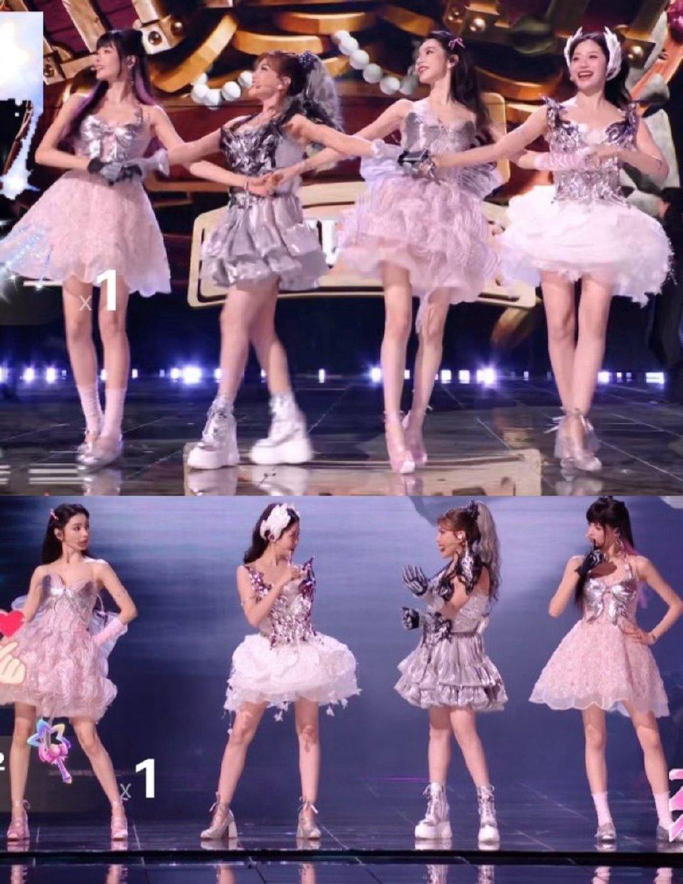 万千惠被低估了843分真的低了！《达拉崩吧》这种又燃又难唱的歌能驾驭成这样，全员