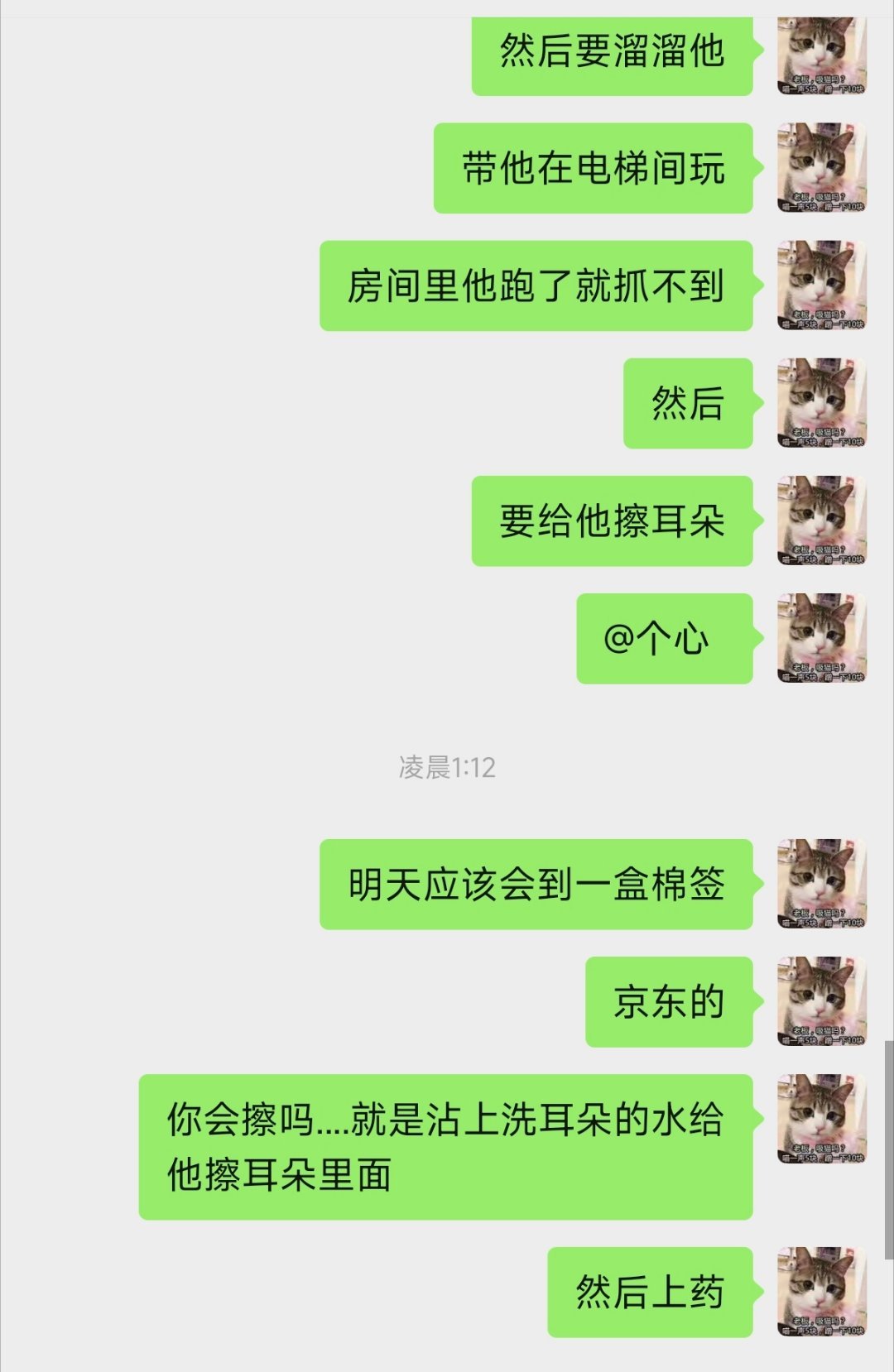 有小豆包之前出差就走了有小豆包之后出差都是叮嘱小伙伴投喂的