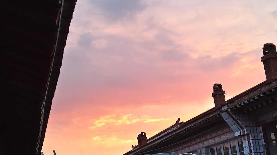 雨后绝美夕阳