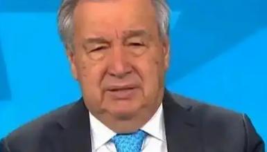 联合国突然掏出历史教科书，扉页上就写了一句话
古特雷斯，这位联合国的掌门人，在《