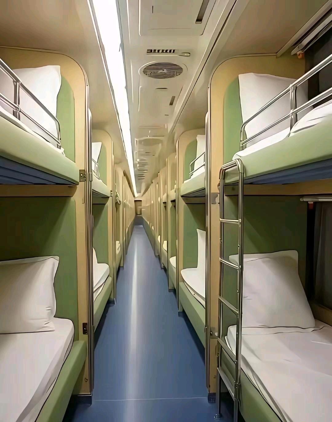 为啥火车卧铺不设计成这样，会不会更好一些 