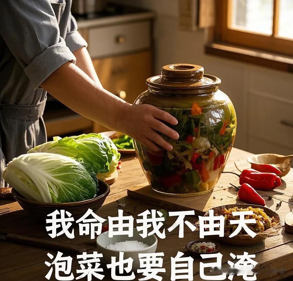 从“我命由我不由天，泡菜也要自己腌”所想到的
从“自腌泡菜”看年轻人的生活掌控力