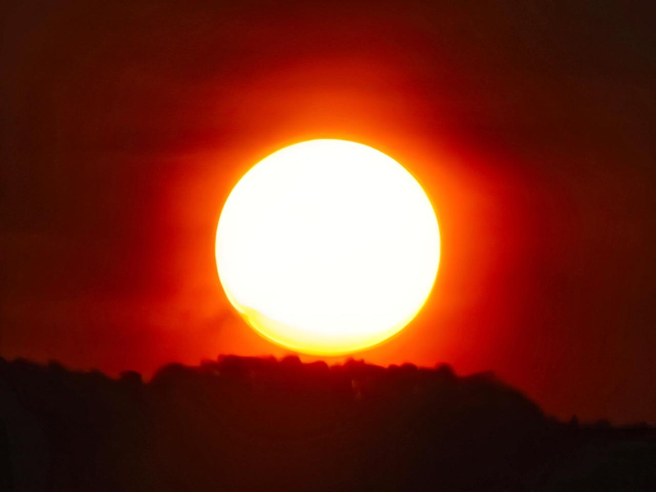 太阳发火了