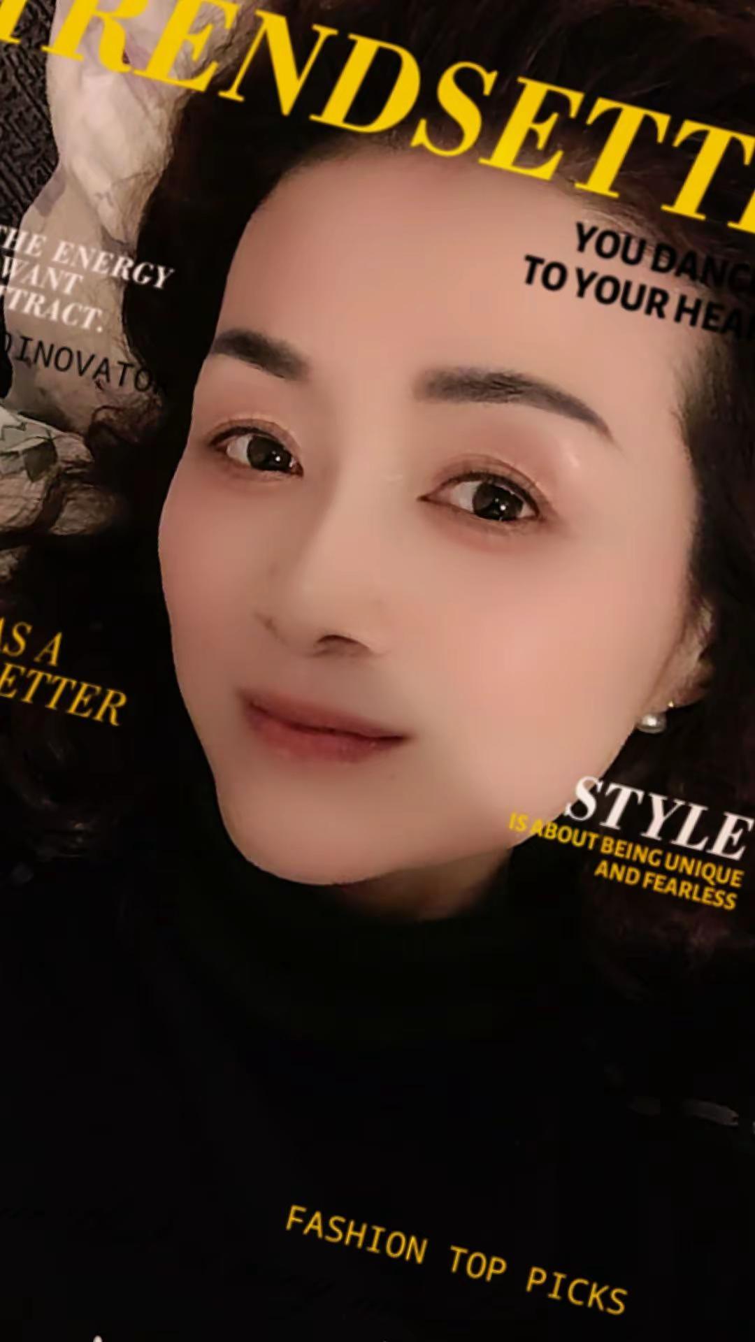 自恋一下原来我也可以这么美