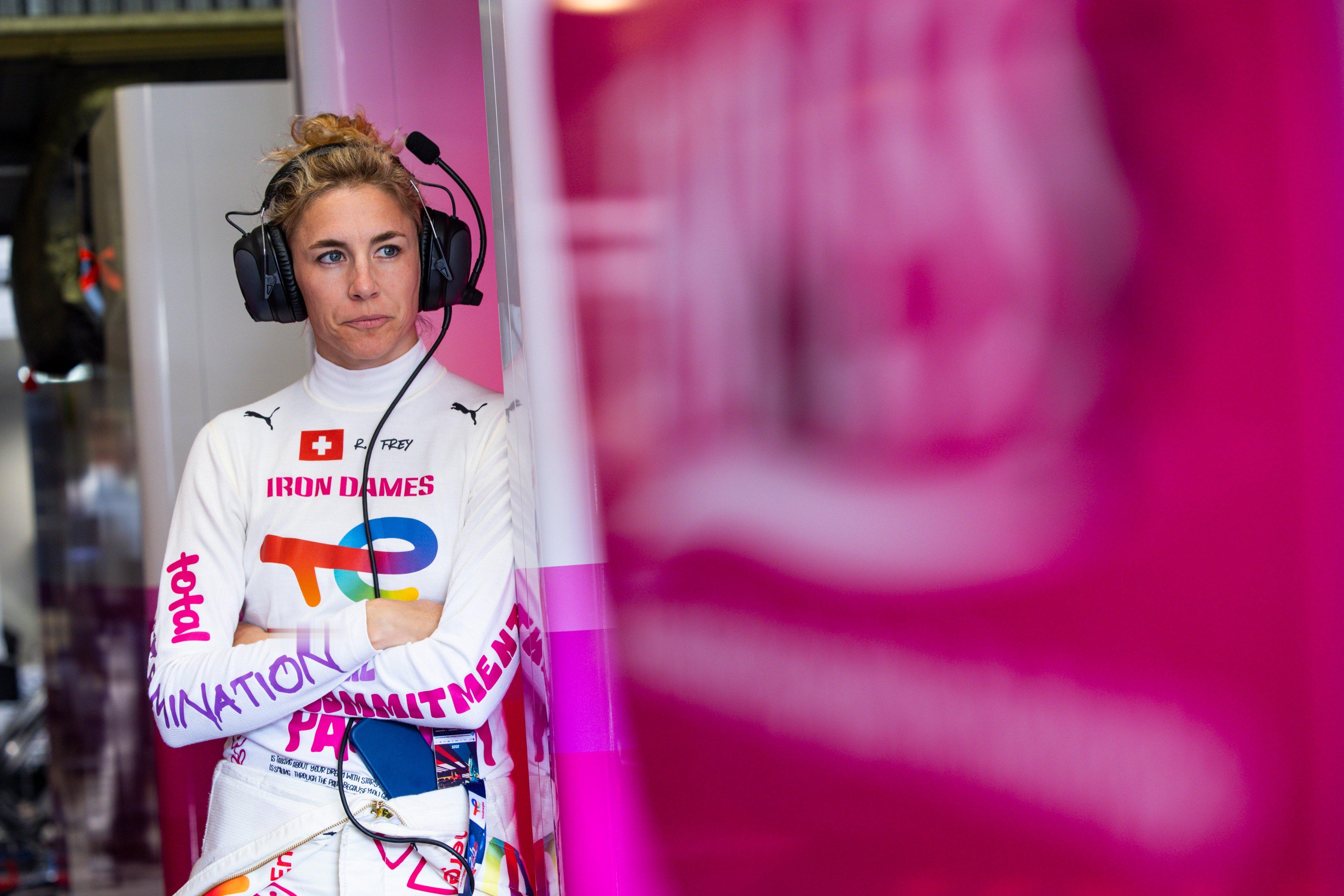 “铁娘子”Iron Dames的成员拉赫尔·芙蕾 (Rahel Frey)在个人